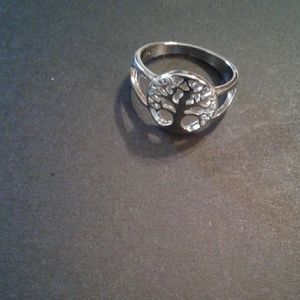 925 Sterling Silver  Lucky Tree Ring